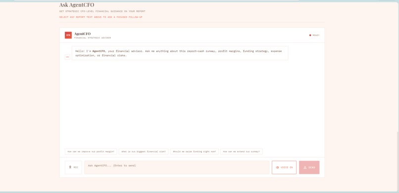 CFOne - AI Chief Financial Officer for SMEs – screenshot 1