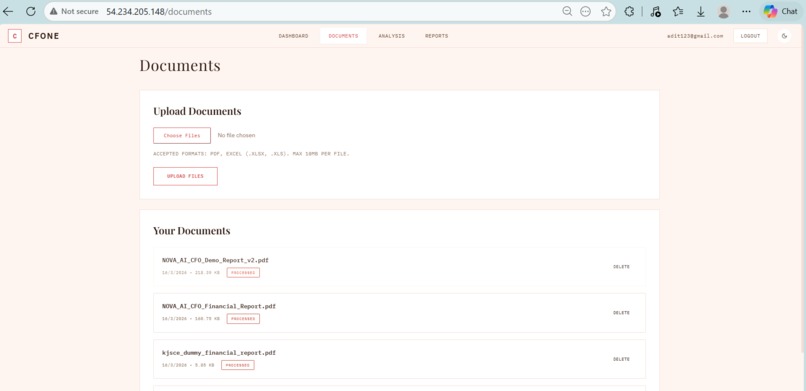 CFOne - AI Chief Financial Officer for SMEs – screenshot 4