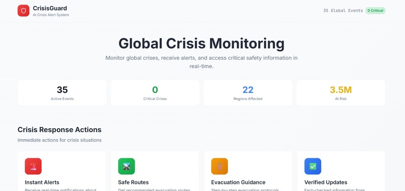 CrisisGuard – screenshot 1