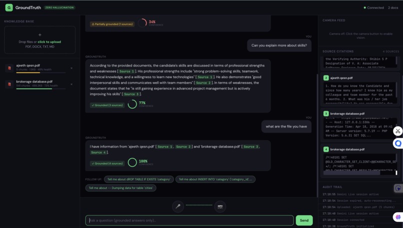 GroundTruth – screenshot 1