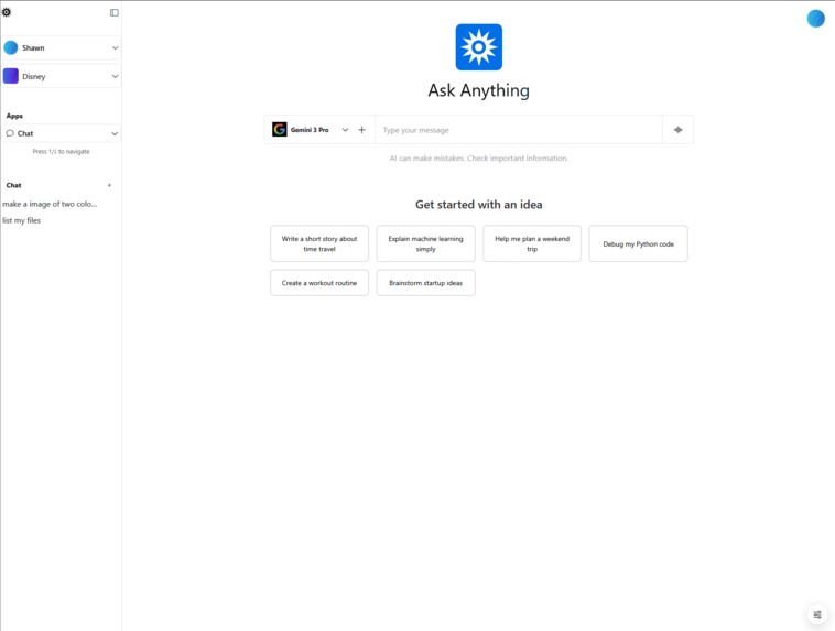 Osirus AI: The UI for Gemini  – screenshot 3