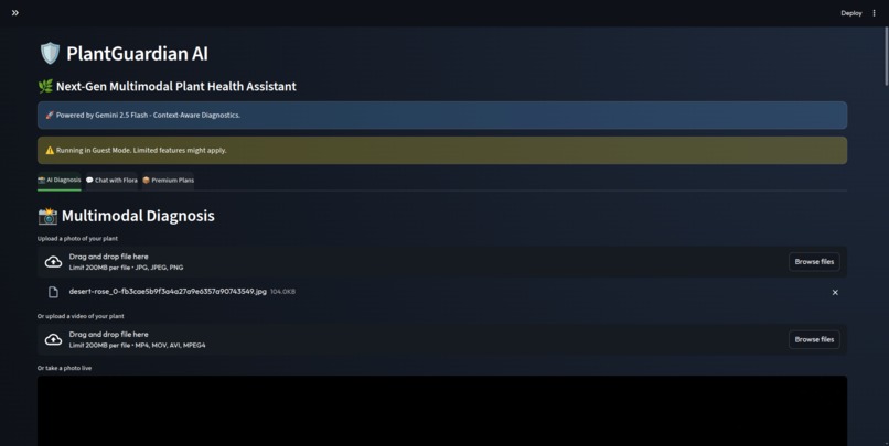 PlantGuardian AI – screenshot 1