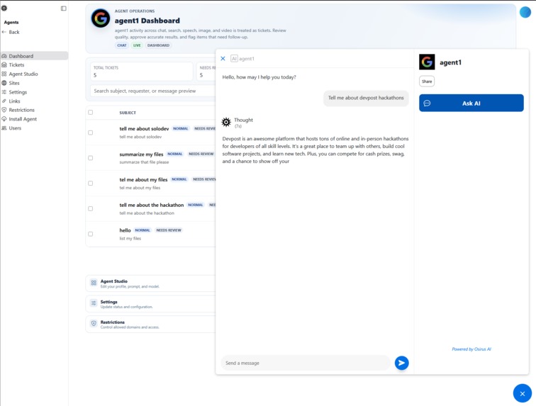 Osirus AI: The UI for Gemini  – screenshot 10