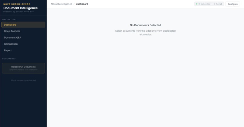 Nova DueDiligence – screenshot 1