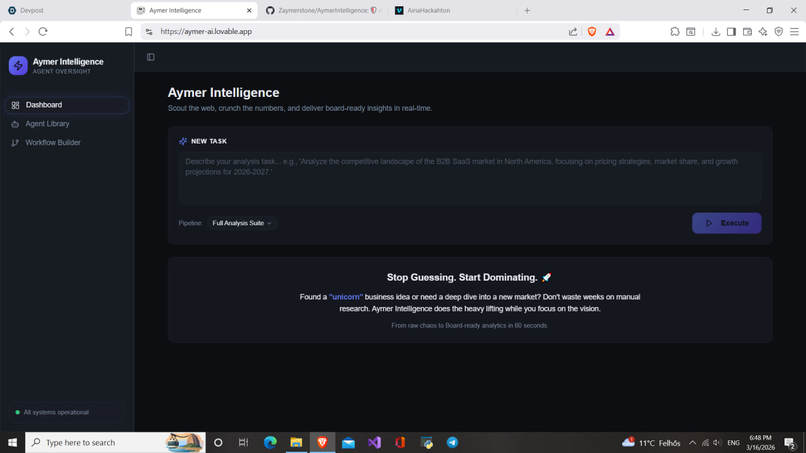 Aymer Intelligence – screenshot 4