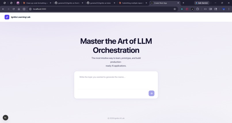Ignitio ai tutor – screenshot 1