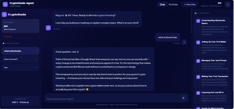 CryptoGuide – screenshot 1