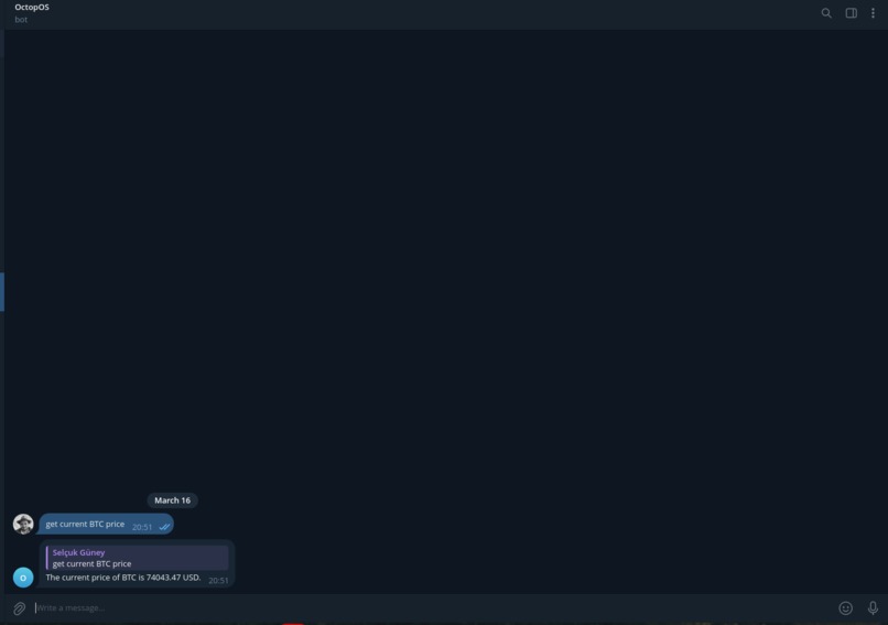 octopOS – screenshot 2