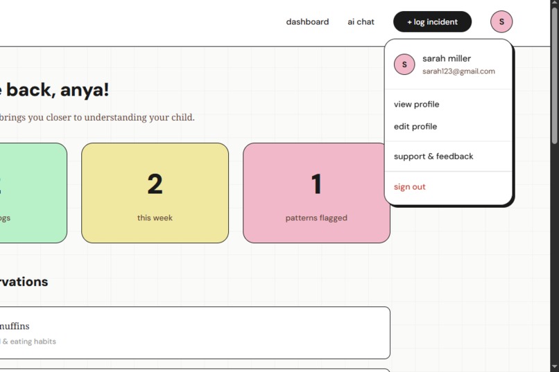 Nurturely – screenshot 2