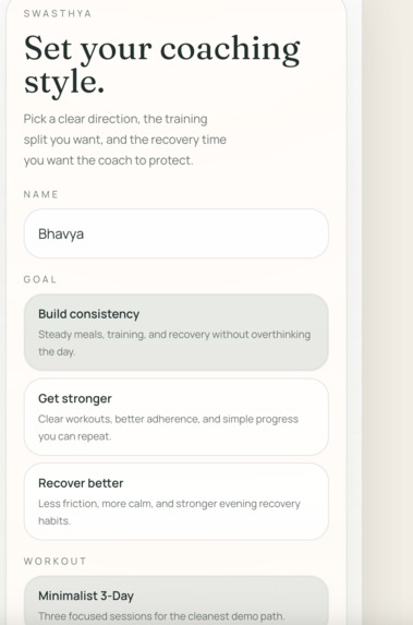 Swathya- Live Wellness Coach – screenshot 2