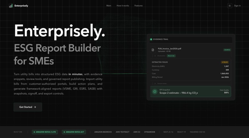 Enterprisely – screenshot 2