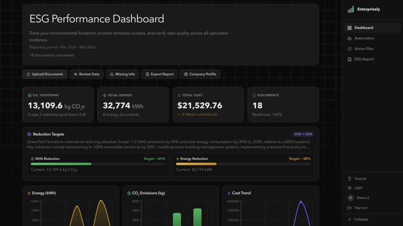 Enterprisely – screenshot 3