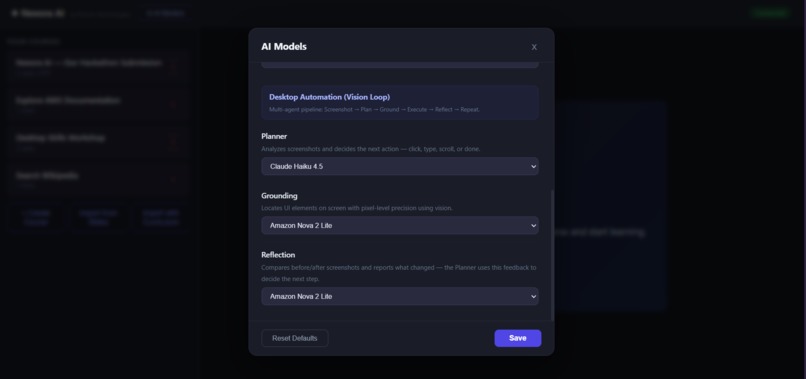 Nexora AI - Voice-Driven AI Training Agent – screenshot 1
