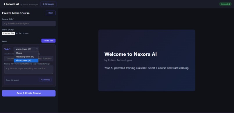 Nexora AI - Voice-Driven AI Training Agent – screenshot 4