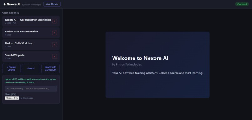 Nexora AI - Voice-Driven AI Training Agent – screenshot 6
