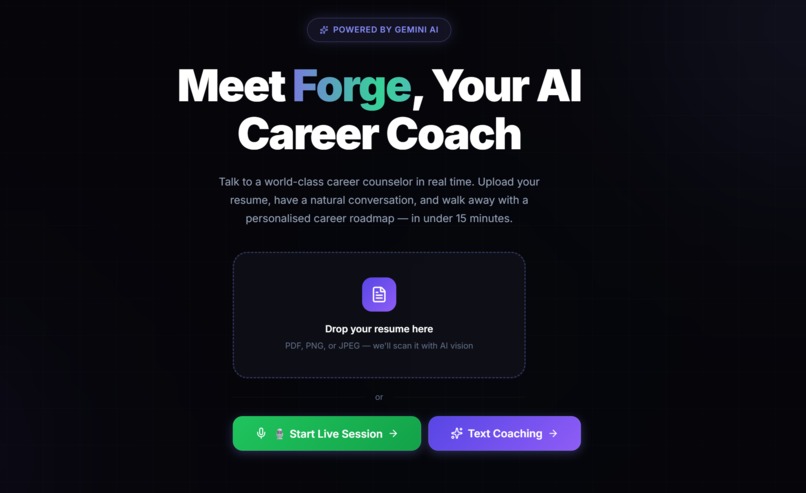 CareerForge Live – screenshot 1