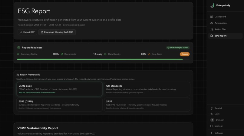 Enterprisely – screenshot 8