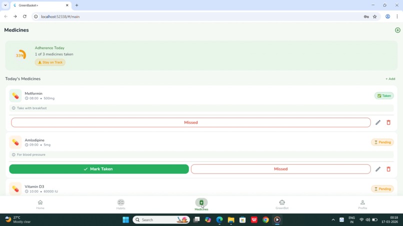 Green basket Plus – screenshot 9