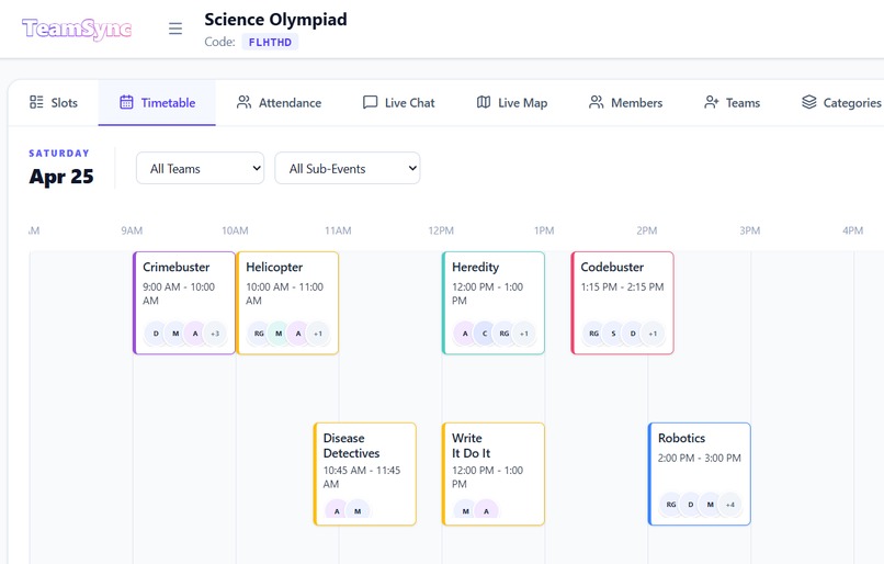 Team Sync – screenshot 17