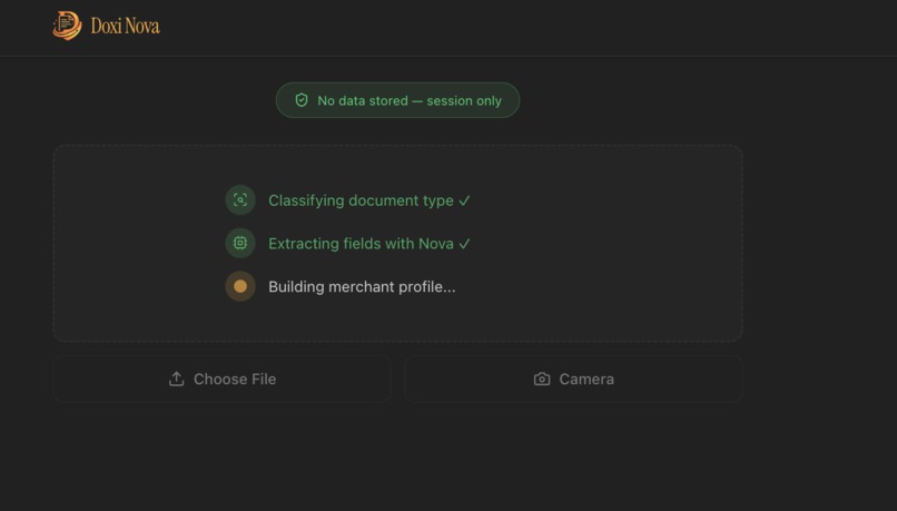 Doxi-Nova Document Intelligence for India's Informal Economy – screenshot 4