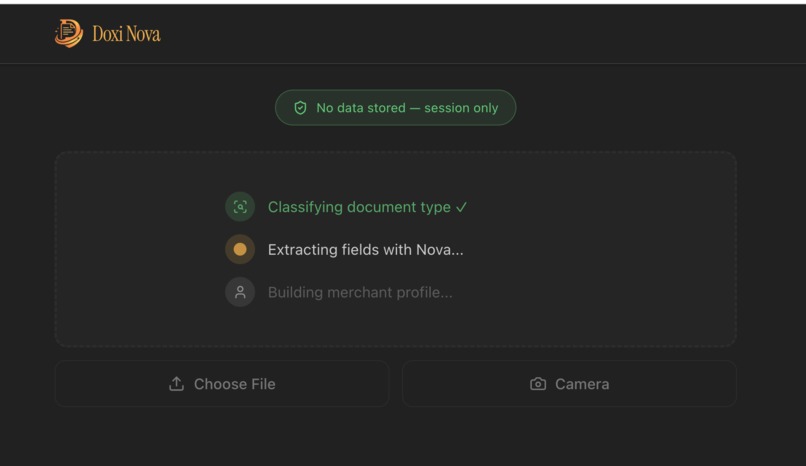 Doxi-Nova Document Intelligence for India's Informal Economy – screenshot 3