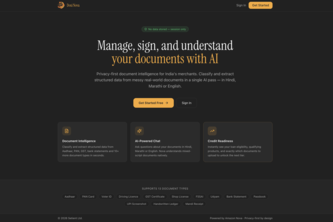 Doxi-Nova Document Intelligence for India's Informal Economy