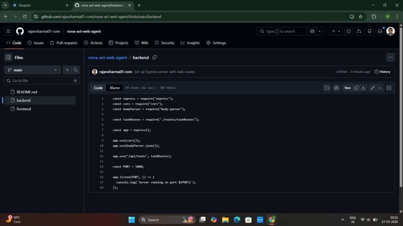 Auto Web Task Agent – screenshot 1
