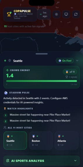 Copa Pulse – screenshot 3