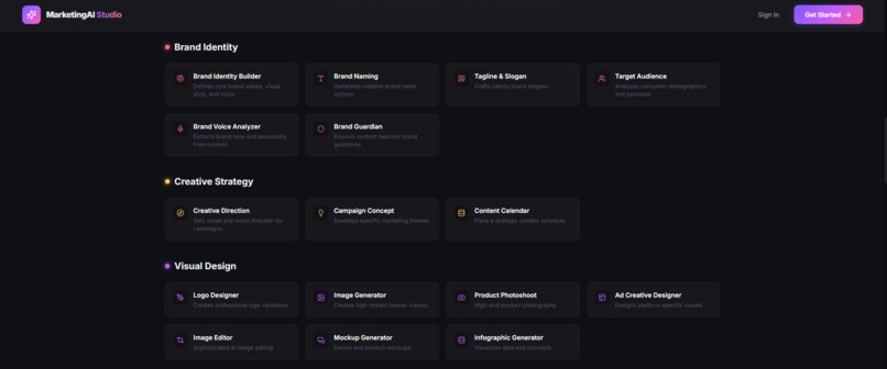 Marketing AI Studio – screenshot 1