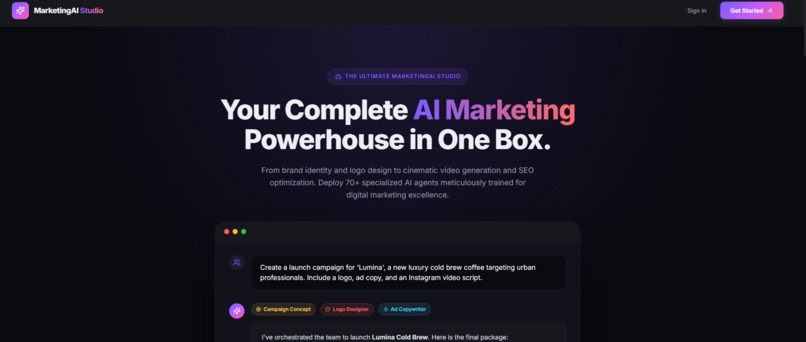 Marketing AI Studio – screenshot 14
