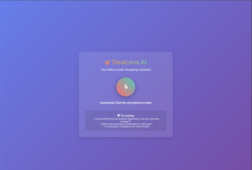 DealLens AI – screenshot 1