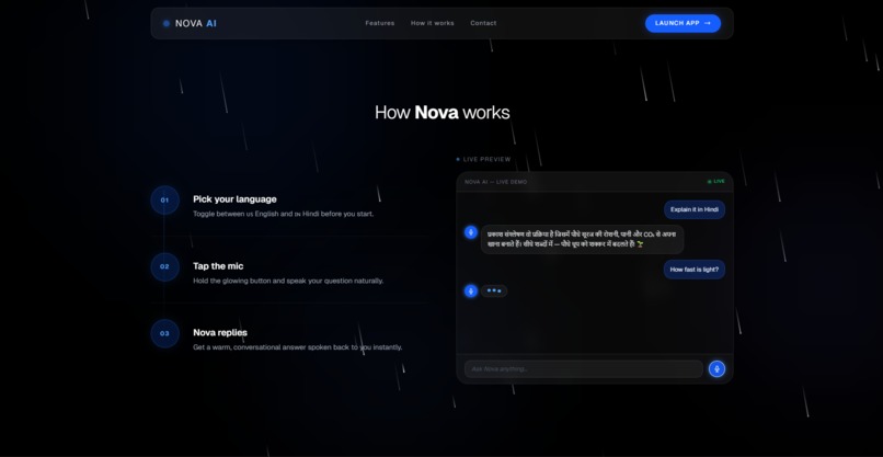 Nova AI - Voice Tutor – screenshot 2