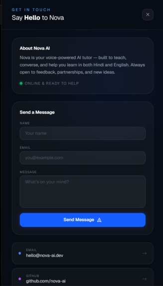Nova AI - Voice Tutor – screenshot 4