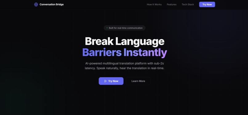 VoiceBridge AI – screenshot 1