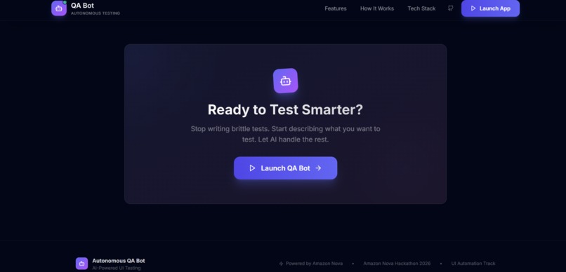 QA BOT AND BUGGY BANK – screenshot 3