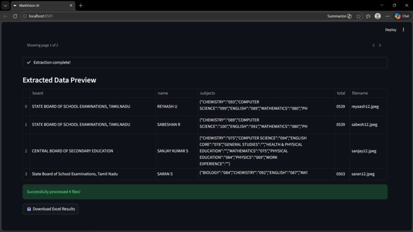 MarkVision-AI – screenshot 4