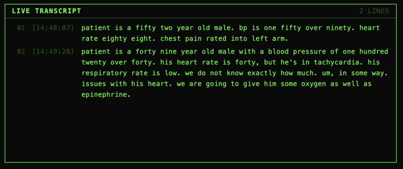 V.I.T.A.L. — Voice Integrated Triage & Assistance Logic – screenshot 6