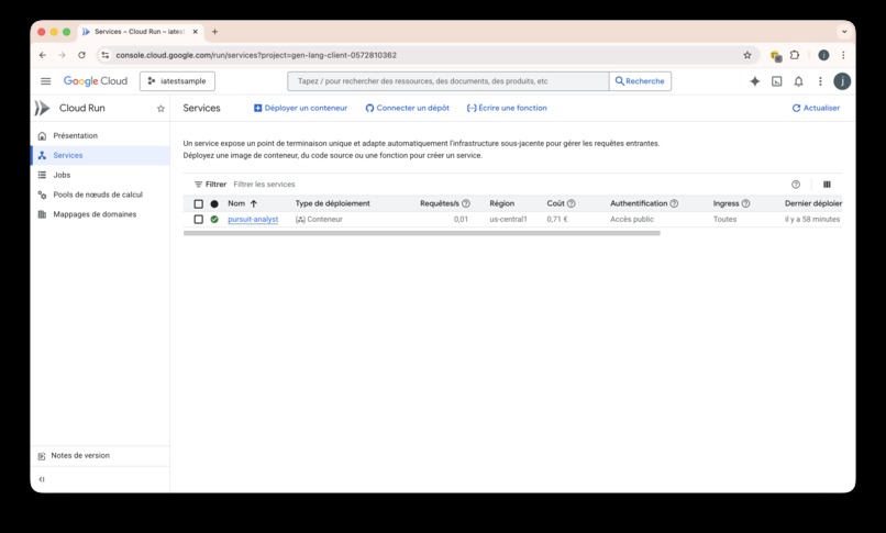 Pursuit Analyst – screenshot 2