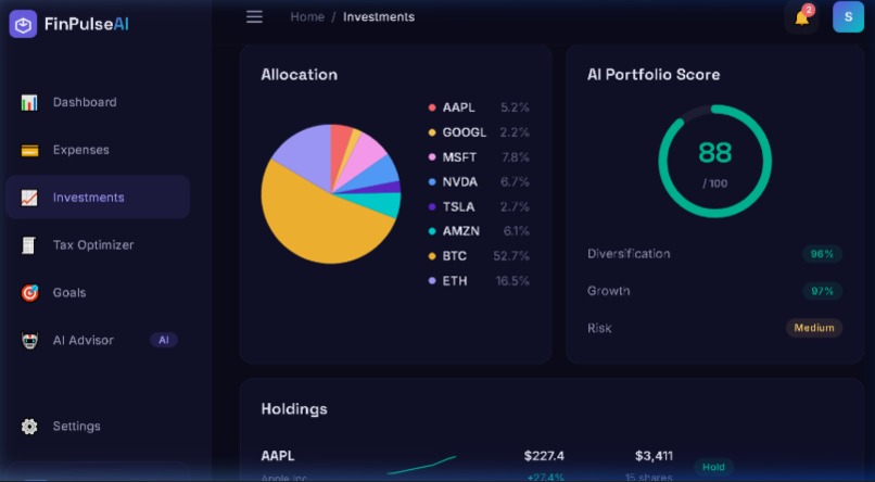  FinPulse AI – screenshot 3