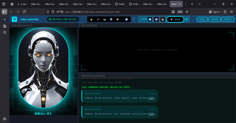 G-NOV SENTINEL: A Multimodal AI-Ops Engine  – screenshot 5
