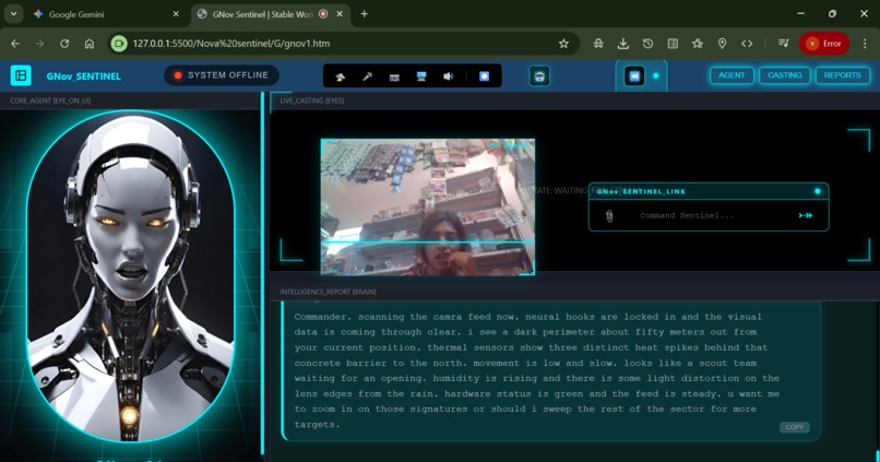 G-NOV SENTINEL: A Multimodal AI-Ops Engine  – screenshot 7
