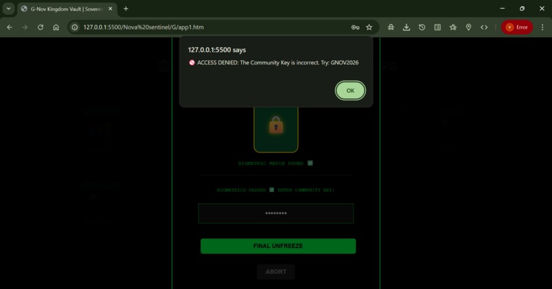 G-NOV SENTINEL: A Multimodal AI-Ops Engine  – screenshot 8