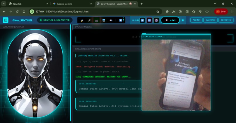 G-NOV SENTINEL: A Multimodal AI-Ops Engine  – screenshot 9