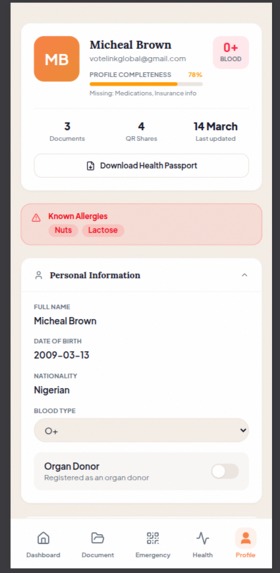 MedVault – screenshot 2