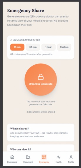 MedVault – screenshot 3
