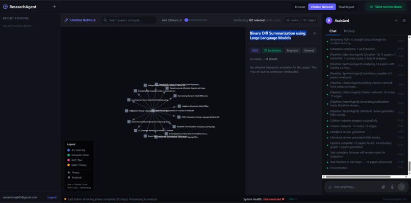Vision-Based Research Copilot – screenshot 4