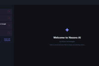 Nexora AI - Voice-Driven AI Tutor