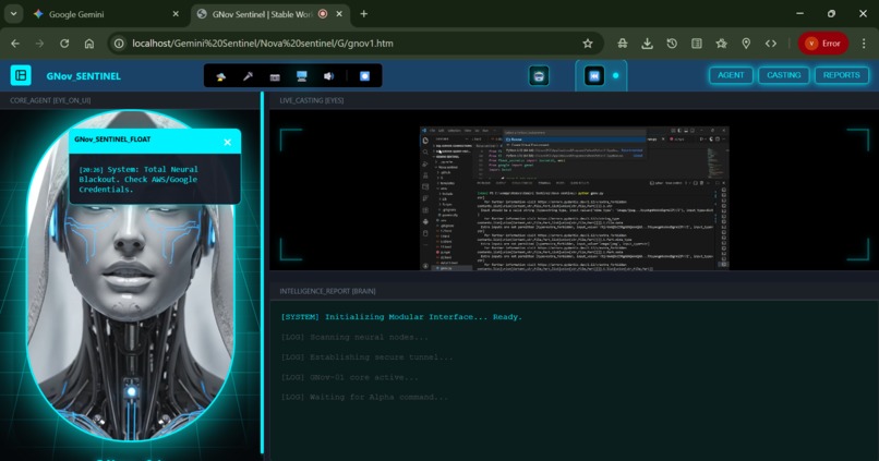G-NOV SENTINEL: A Multimodal AI-Ops Engine  – screenshot 12