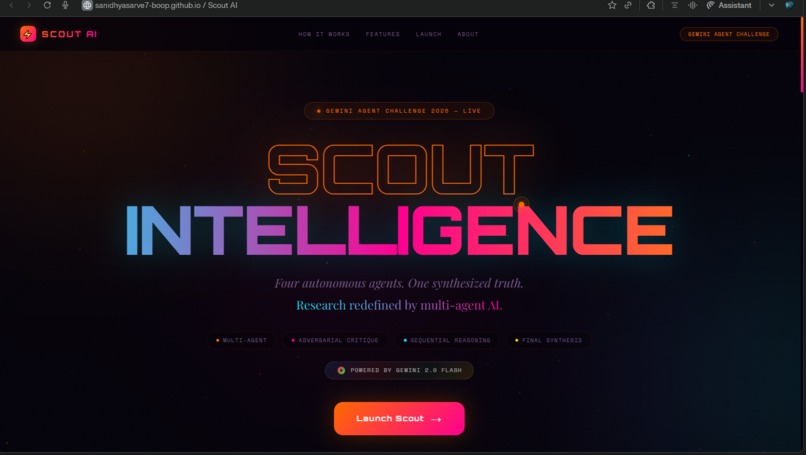 Scout AI – screenshot 2