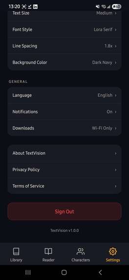 Vividus (TextVision) – screenshot 6
